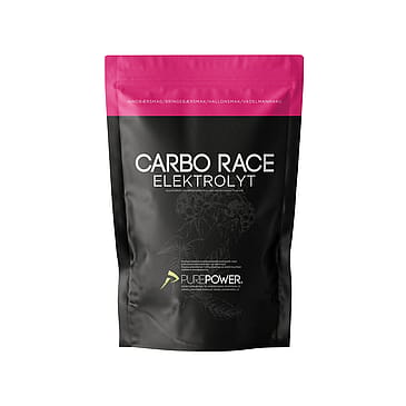 PurePower Carbo Race Electrolyte 1 kg Hindbær