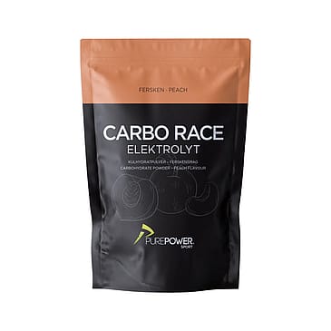 PurePower Carbo Race Electrolyte 1 kg Fersken