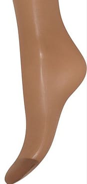 Decoy Ankle Sock Silklook 20 Den 2 Pak Caramel Onesize