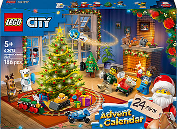 Lego City Julekalender 2025 Decembergave til børn fra 5 år 60475