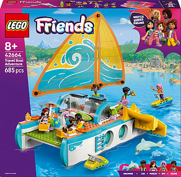 Lego Friends Eventyrfyldt bådrejse Byggesæt til rolleleg 42664