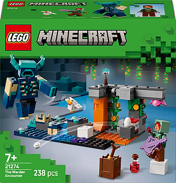 Lego Minecraft Warden-mødet Samlerobjekt og videospil-merch 21274