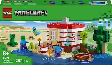 Lego Minecraft TNT-junglehuset Samlerlegetøj med videospiltema 21275