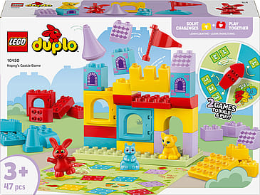 Lego Hopsys slotspil Byggelegetøj til læring gennem leg 10450