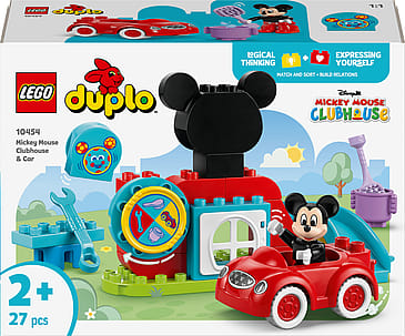 Lego Mickeys klubhus og bil Byggesæt 10454
