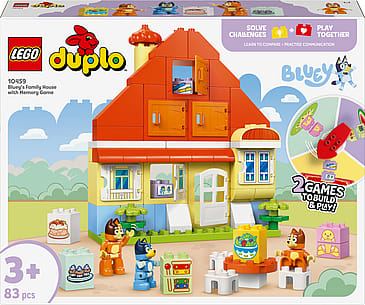 Lego Blueys families hus med huskespil Interaktivt legetøj 10459