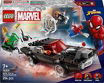 Lego Marvel Spider Man mod Venom Muskelbil 76309