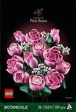 Lego Buket af pink roser 10374