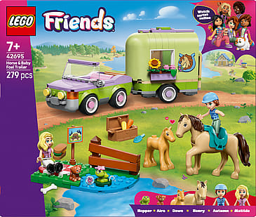 Lego Heste- og føltrailer 42695
