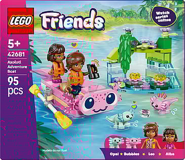 Lego Axolotl-eventyrbåd 42681