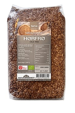 Natur Drogeriet Hørfrø brune Ø 1 kg