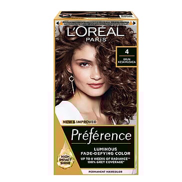 L'Oréal Paris Préférence Hårfarve 04.00 Tahiti Deep Brown