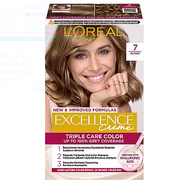 L'Oréal Paris Excellence Creme 7 Naturlig Blond