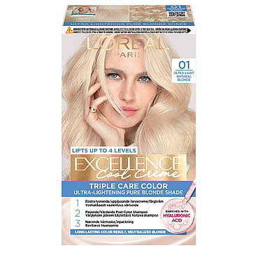 L'Oréal Paris Excellence Creme Permanent Color 01 Lightest Natural Blonde