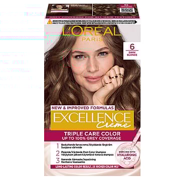 L'Oréal Paris Excellence Creme 6 Mørkeblond