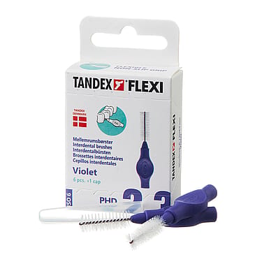 Tandex Flexi Mellemrumsbørste PHD 2.3/ISO 6 6 stk. Violet