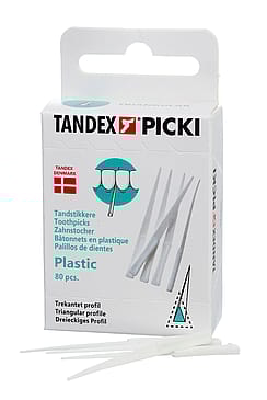Tandex Tandstik plast 80 stk
