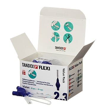 Tandex FLEXI Mellemrumsbørste Violet