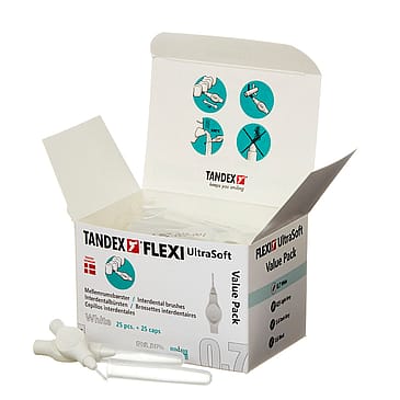 Tandex FLEXI Mellemrumsbørste White