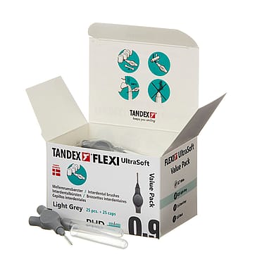 Tandex FLEXI Mellemrumsbørste Light Grey