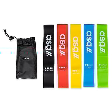 ASG Træningselastikker 5-Pak