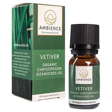 Ambience Vetiver Olie Økologisk 10 ml