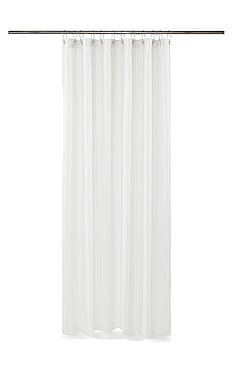 Compliments Lines shower curtain White 140 x 220cm