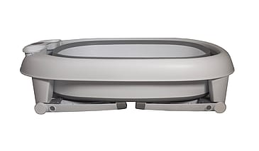 BabyDan Foldbart Babybadekar Hvid 100 L 80x53x445 cm