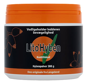 Hyben Vital Lito® Hyben Pulver Vegetabilsk 300 g