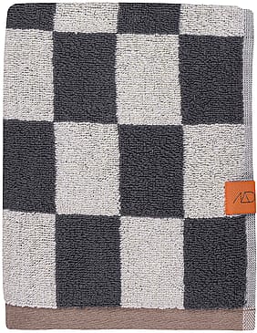 Mette Ditmer Retro Håndklæde Mørk Grå 50 x 90 cm