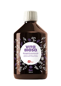 Vita Biosa Fermenteret Drik med Mælkesyrebakterier Bær Ø 500 ml