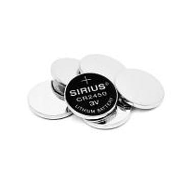 Sirius CR2450 Batterier 4 stk. 4 stk sæt