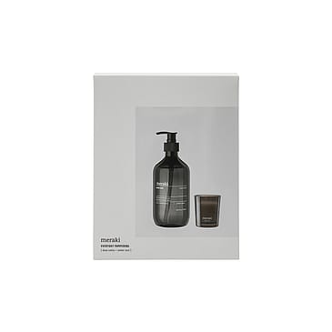 Meraki Gift Box DV Handsoap + Scented Candle Amber Dust