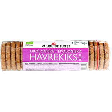 Madame Butterfly Havrekiks Ø 250 g