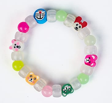 Kræftensbekæmpelse Sol UV-Perlearmbånd Til Børn 2025 Mix