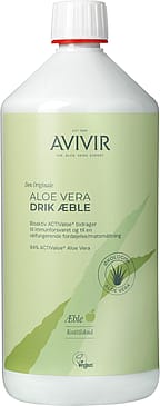 AVIVIR Aloe Vera Drik Æble 1 000 ml