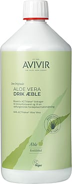 AVIVIR Aloe Vera Drik Æble 1 000 ml