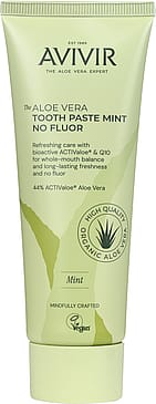 AVIVIR Aloe Vera Tooth Paste Mint No Fluor 75 ml
