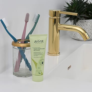 AVIVIR Aloe Vera Tooth Paste Mint No Fluor 75 ml