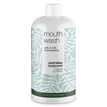Australian Bodycare Mouth wash with chlorhexidine 500 ml