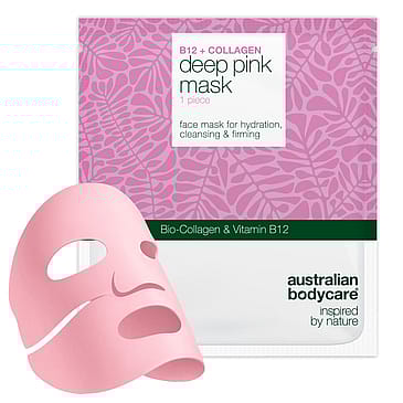 Australian Bodycare Collagen & Vitamin B12 Pink Mask 1 pcs