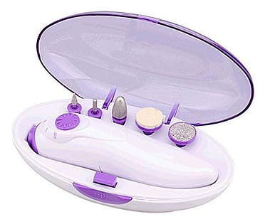 UNIQ Elektrisk Neglefil Hvid