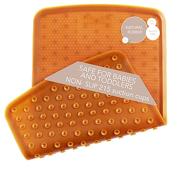 HEVEA Honey Comb Bath Mat Natural