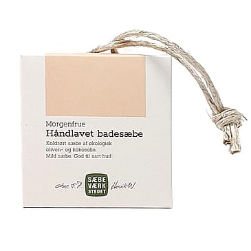 SÆBEVÆRKSTEDET Badesæbe på snor, Morgenfrue