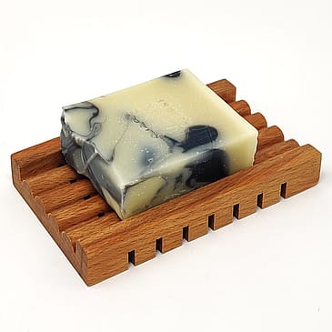 SÆBEVÆRKSTEDET Sæbeskål i olieret Egetræ