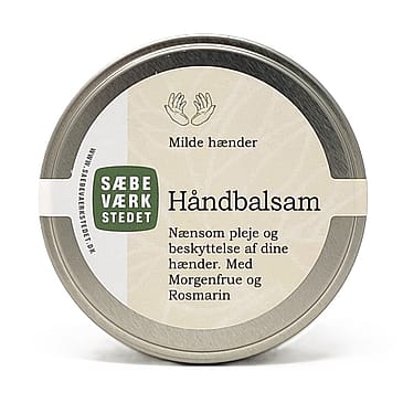 SÆBEVÆRKSTEDET "Milde hænder" håndbalsam 75 g