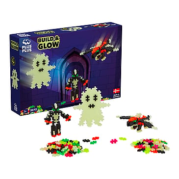 Plus-Plus Build and Glow - Glow in the Dark 360 stk