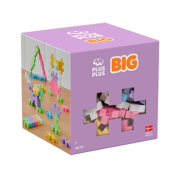 Plus-Plus BIG Pastel Mix 100 stk