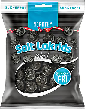 Nordthy Salt Lakrids Sukkerfri 75 g
