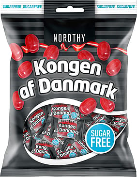 Nordthy Kongen Af Danmark Sukkerfri 125 g